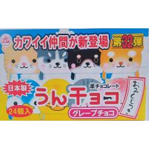 チーリン製菓 うんチョコ ４ｇ △ 【購入入数１２個】