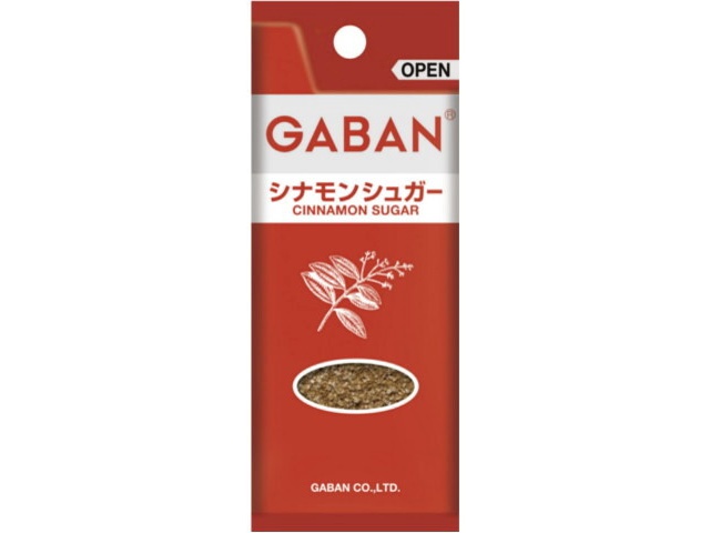 ギャバン シナモンシュガー袋 ２５ｇ □お取り寄せ品 【購入入数８０個】