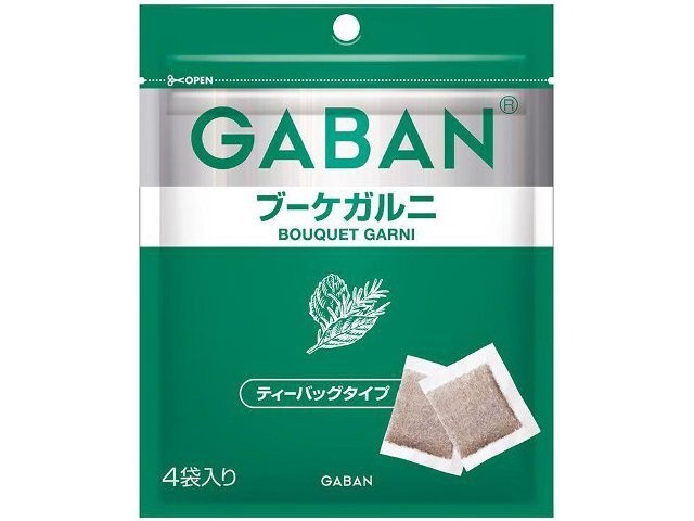 ギャバン ブーケガルニ（４袋）ホール袋 □お取り寄せ品 【購入入数８０個】