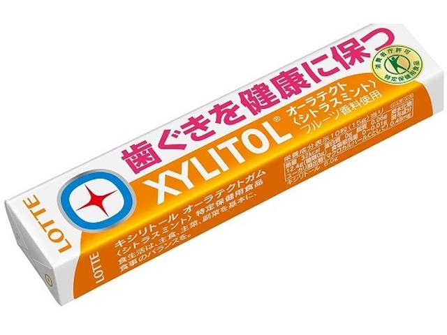 ロッテ キシリオーラテクトガムシトラス１４粒 【新商品 3/26 発売】 △ 【購入入数３２０個】