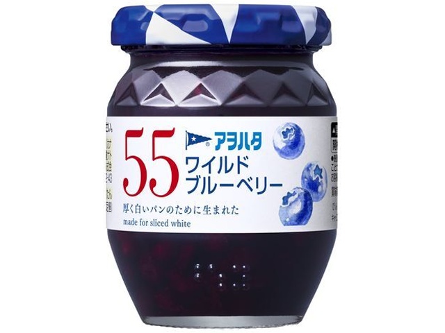 アヲハタ ５５ワイルドブルーベリー １５０ｇ △ 【購入入数６個】