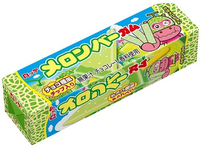 ロッテ メロンバーガム ９枚 △ 【購入入数１５個】