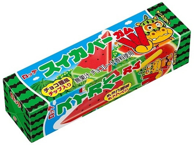 ロッテ スイカバーガム ９枚 △ 【購入入数１５個】