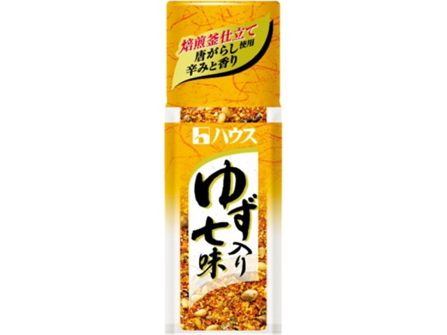 ハウス食品 ゆず入り七味 １４ｇ □お取り寄せ品 【購入入数８０個】