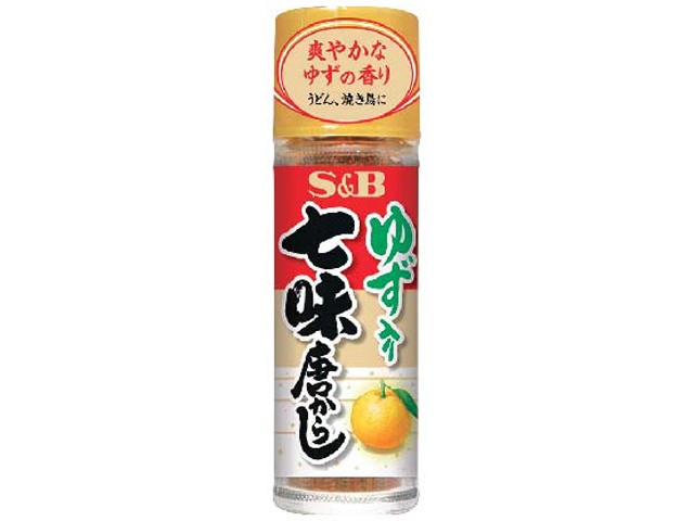 Ｓ＆Ｂ ゆず入り七味唐からし １４ｇ □お取り寄せ品 【購入入数６０個】