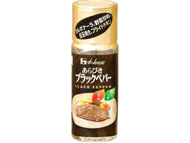 ハウス食品 あらびきブラックペパー１５ｇ □お取り寄せ品 【購入入数１６０個】