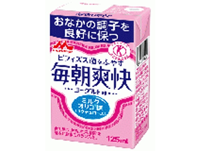 森乳 毎朝爽快ライトピーチレモネード味 １２５ｍｌ □お取り寄せ品 【購入入数２４個】
