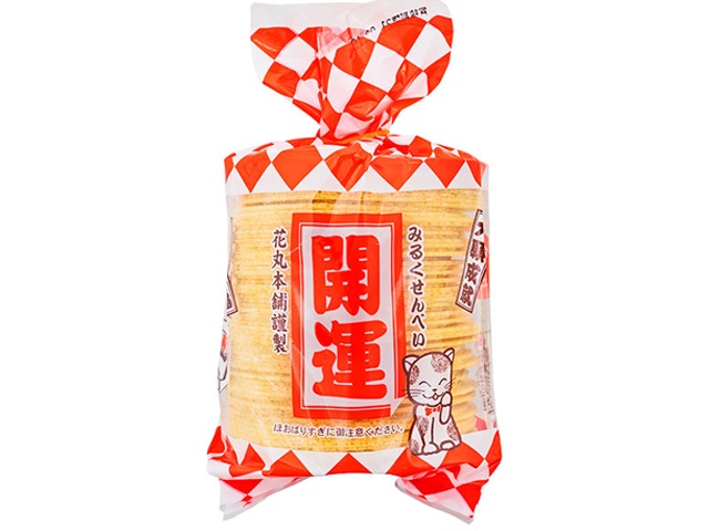 花丸本舗 開運みるくせんべい７０ｇ □お取り寄せ品 【購入入数３０個】［入荷までお時間がかかります］