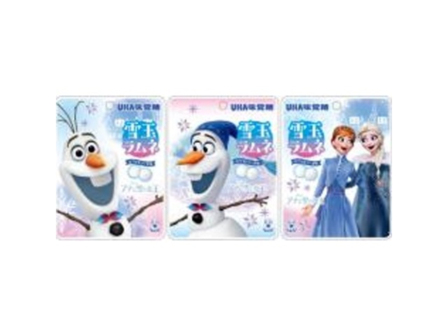 ＵＨＡ アナと雪の女王 雪玉ラムネ ホワイトソーダ □お取り寄せ品 【購入入数７２個】