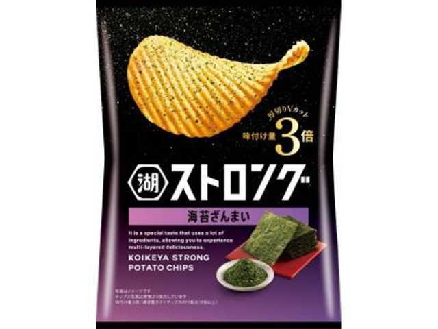 湖池屋 ストロング 海苔ざんまい５３ｇ △ 【購入入数１２個】
