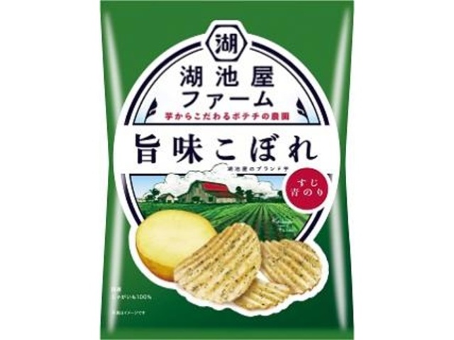 湖池屋ファーム 旨味こぼれ すじ青のり □お取り寄せ品 【購入入数１２個】