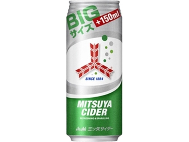 三ツ矢 サイダー 缶５００ｍｌ  【購入入数２４個】