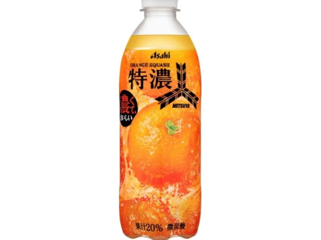 三ツ矢 特濃オレンジスカッシュＰ５００ｍｌ 【今月の特売 飲料水】 □お取り寄せ品 【購入入数２４個】