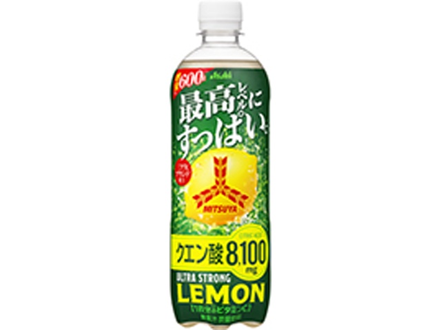 三ツ矢 ウルトラストロングレモンＰ６００ｍｌ 【新商品 3/17 発売】  【購入入数２４個】