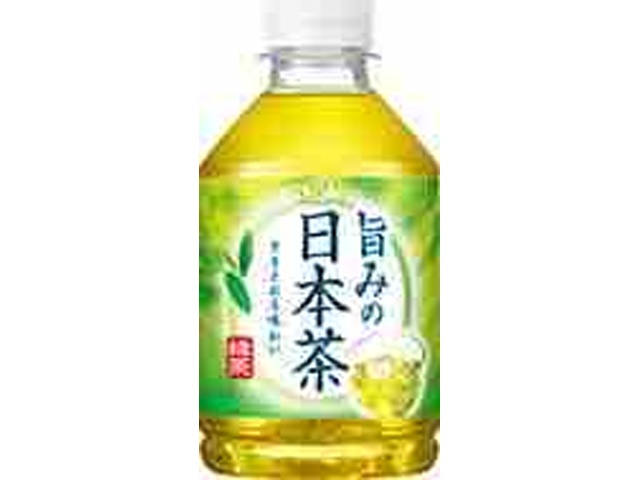 アサヒ 旨味の日本茶 Ｐ２７５ｍｌ 【新商品 3/3 発売】 △ 【購入入数２４個】