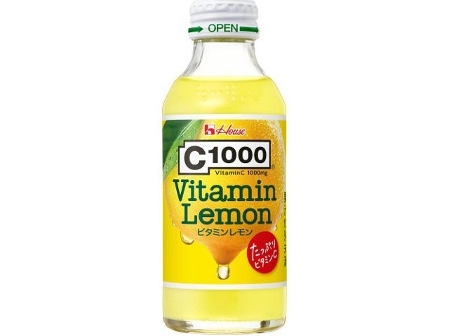 ハウスウェルネスフーズ Ｃ１０００レモン １４０ｍｌ  【購入入数６個】