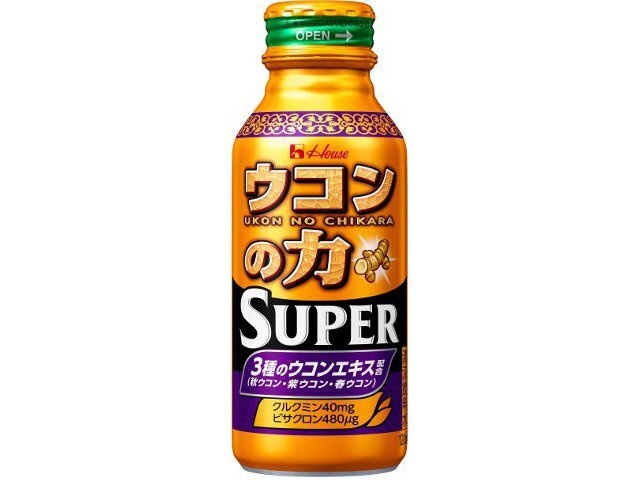 ハウスウェルネスフーズ ウコンの力 スーパー１２０ｍｌ △ 【購入入数６個】