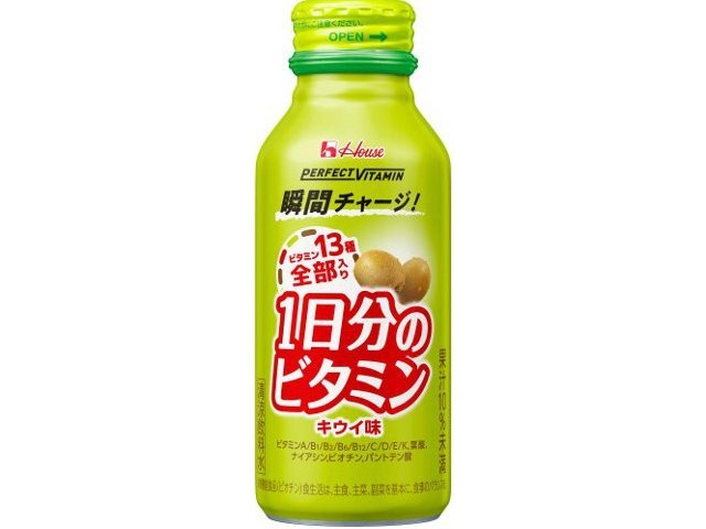 ハウスウェルネスフーズ ＰＶ１日分のビタミンキウイ味１２０ｍｌ □お取り寄せ品 【購入入数３０個】