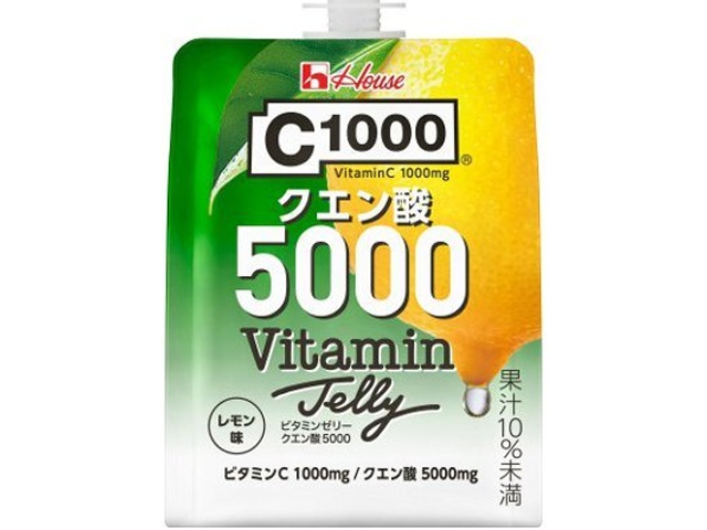 ハウスウェルネスフーズ Ｃ１０００ゼリークエン酸５０００ 【今月の特売 飲料水】 △ 【購入入数６個】