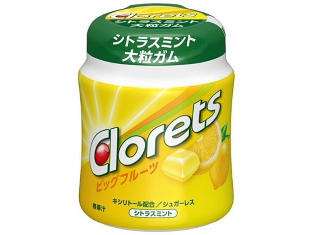 クロレッツ ビッグフルーツシトラスミント１１２ｇ 【新商品 3/23 発売】 □お取り寄せ品 【購入入数３６個】