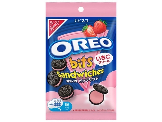 オレオ ビッツサンド いちご６５ｇ 【新商品 3/30 発売】 △ 【購入入数１０個】