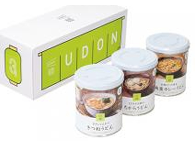 杉田 イザメシ うどん３缶セット 【新商品 2/12 発売】 □お取り寄せ品 【購入入数８個】