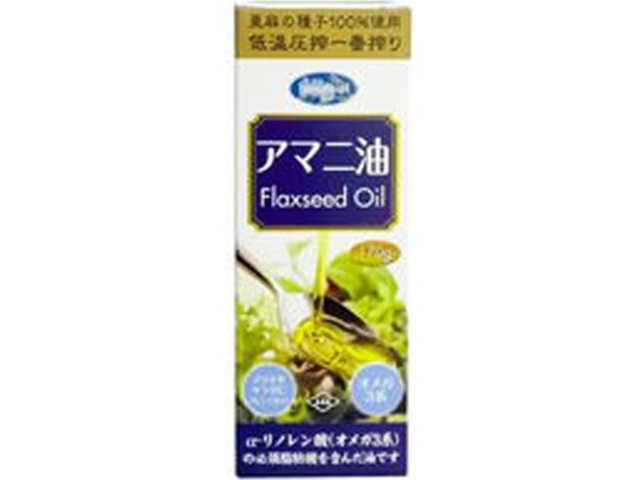 朝日 アマニ油 １７０ｇ □お取り寄せ品 【購入入数１２個】