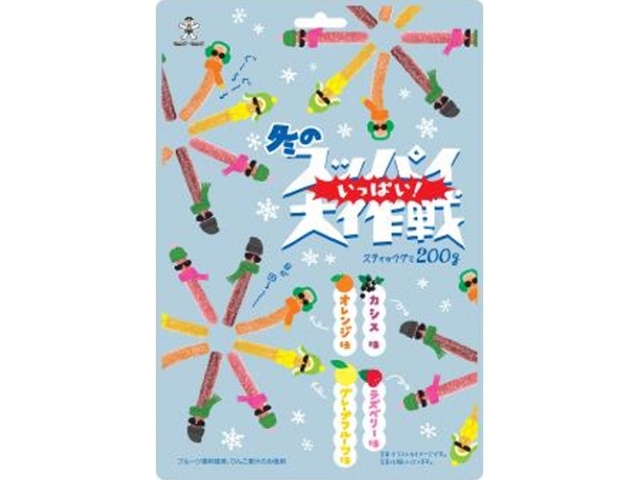 旺旺・ジャパン 冬のスッパイいっぱい大作戦２００ｇ □お取り寄せ品 【購入入数２４個】