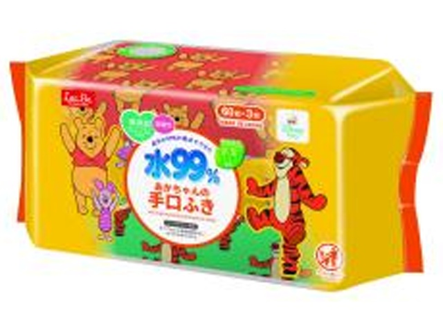 レック 手口ふき６０枚×３ くまのプーさん □お取り寄せ品 【購入入数１６個】