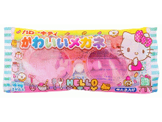 ウィード サンリオかわいいメガネ ２ｇ □お取り寄せ品 【購入入数１４４個】［入荷までお時間がかかります］［おもちゃ］