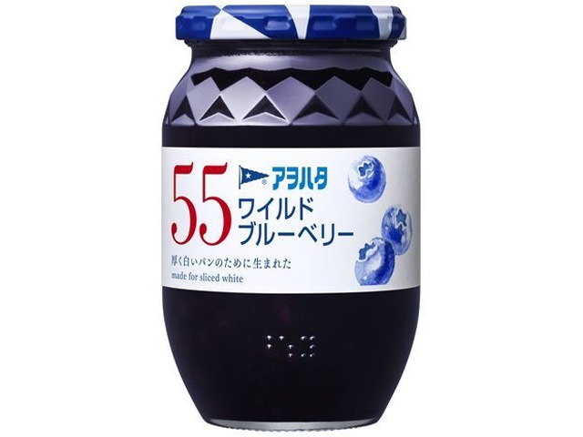 アヲハタ ５５ワイルドブルーべリー ４００ｇ  【購入入数６個】