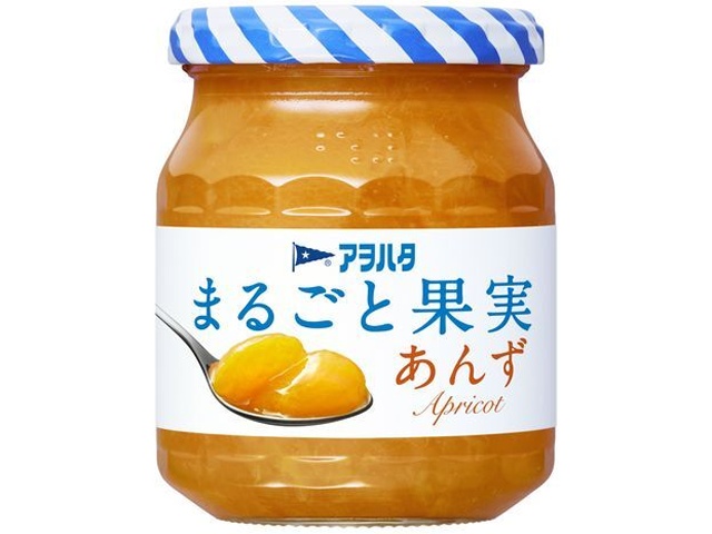 アヲハタ まるごと果実 あんず２５０ｇ □お取り寄せ品 【購入入数１２個】［入荷までお時間がかかります］