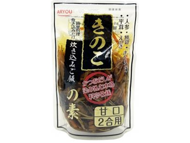アリョウ きのこ釜飯の素 ２合用３５０ｇ  【購入入数２４個】