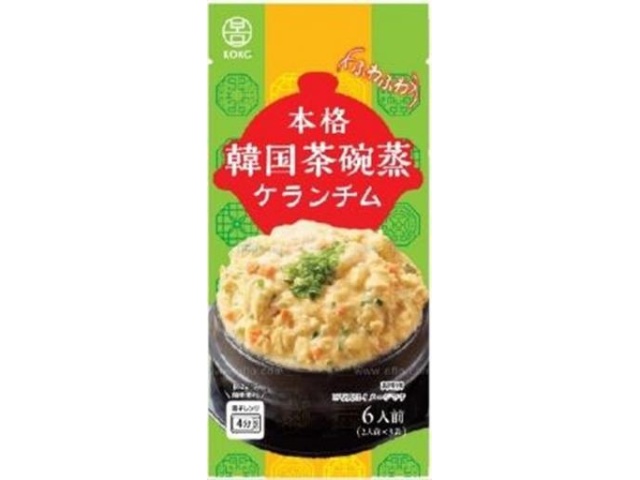 ＫＯＫＯ混ぜるだけ韓国茶わん蒸しケランチム ６人前 【新商品 3/1 発売】 □お取り寄せ品 【購入入数２４個】