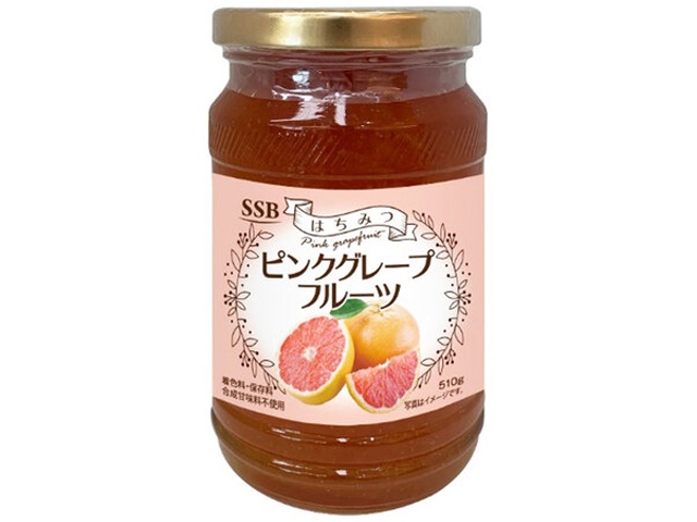 ＳＳＢ はちみつピンクブレープフルーツ茶 ５１０ｇ 【新商品 3/1 発売】 □お取り寄せ品 【購入入数１２個】