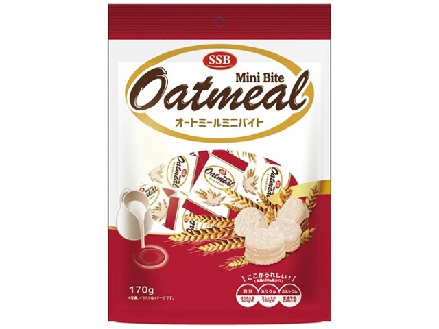 ＳＳＢ オートミールミニバイトオリジナル １７０ｇ 【新商品 3/1 発売】 □お取り寄せ品 【購入入数１６個】