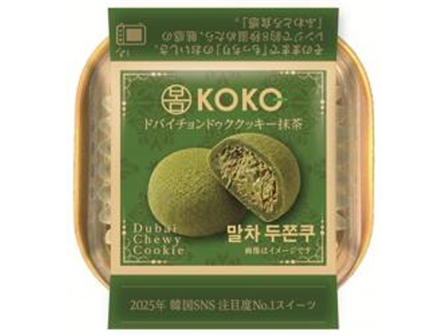 ＫＯＫＯドバイチョンドククッキー抹茶 ４０ｇ 【新商品 3/1 発売】 □お取り寄せ品 【購入入数９６個】