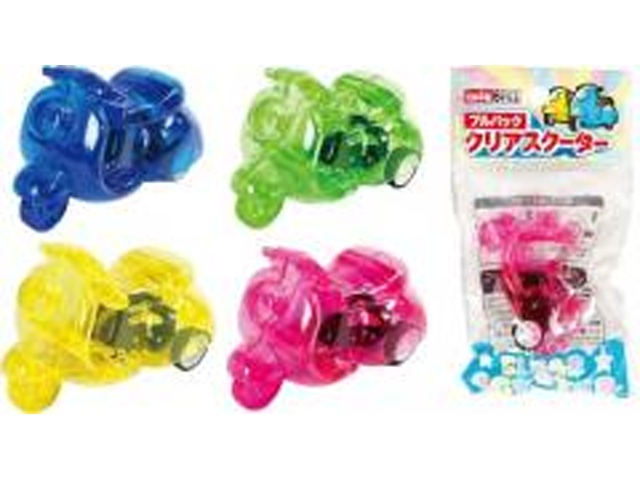 イマイ プルバッククリアスクーター □お取り寄せ品 【購入入数５０個】［おもちゃ］