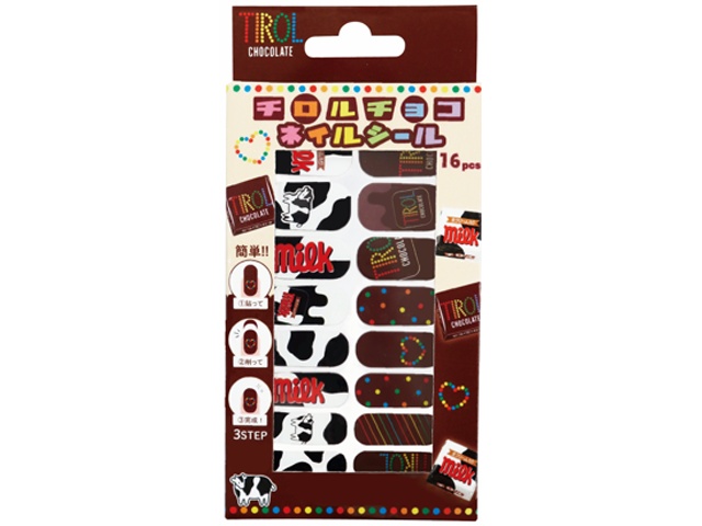 ジェイズ ネイルシール チロルチョコ 【新商品 2/17 発売】 □お取り寄せ品 【購入入数５個】［おもちゃ］