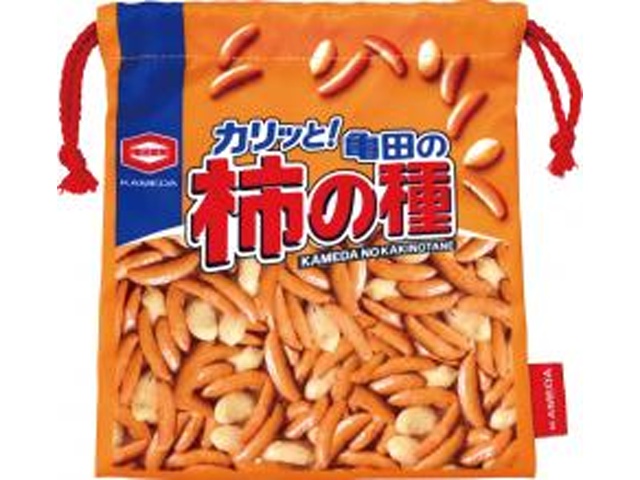 ジェイズ 巾着 亀田の柿の種 【新商品 2/17 発売】 □お取り寄せ品 【購入入数５個】［おもちゃ］