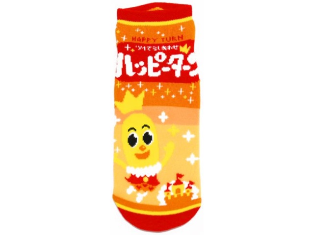 ジェイズ ソックス ハッピーターン 【新商品 2/17 発売】 □お取り寄せ品 【購入入数６個】［おもちゃ］
