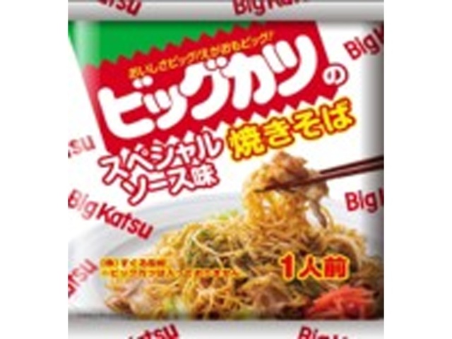 すぐる ビッグカツの焼きそば スペシャルソース味 △ 【購入入数３０個】