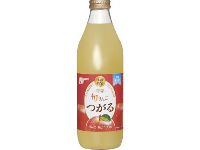 サンパック 旬りんご つがる瓶１０００ｍｌ 【今月の特売 飲料水】 □お取り寄せ品 【購入入数６個】