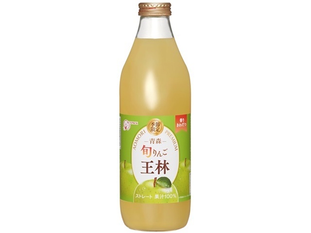 サンパック 旬りんご 王林瓶１０００ｍｌ 【今月の特売 飲料水】 □お取り寄せ品 【購入入数６個】