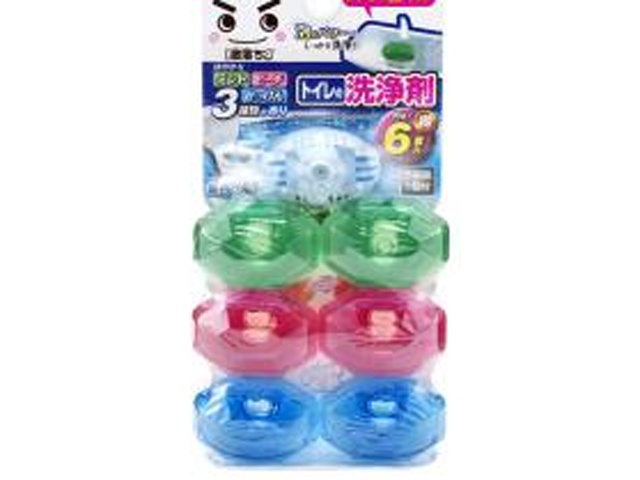 レック タンクにポン トイレの洗浄剤アソート６Ｐ □お取り寄せ品 【購入入数１２個】