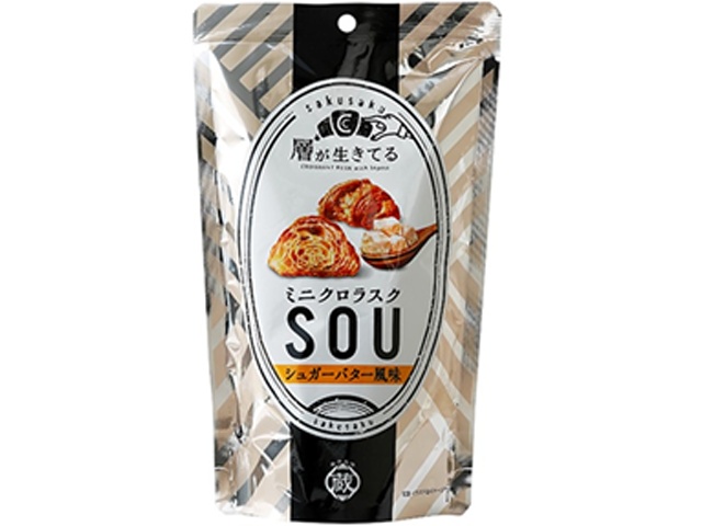 リノ 蔵屋ミニクロラスク シュガーバター風味６０ｇ □お取り寄せ品 【購入入数１２０個】