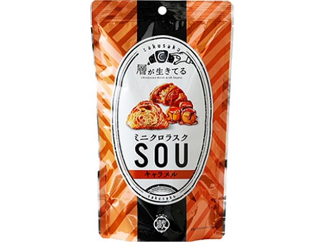 リノ 蔵屋ミニクロラスク キャラメル６０ｇ □お取り寄せ品 【購入入数１２０個】