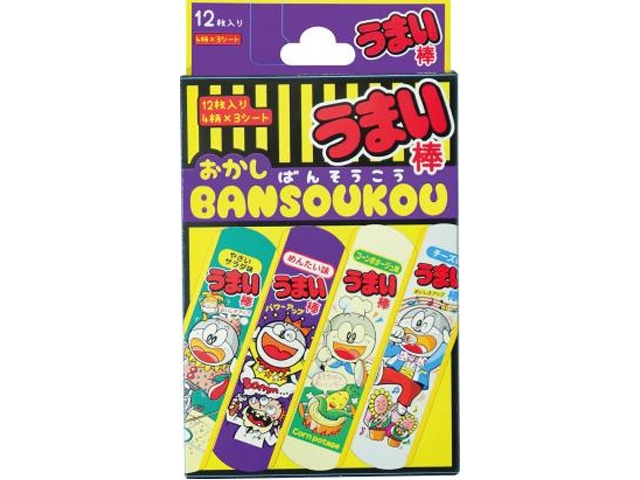 ジェイズ 絆創膏 うまい棒 【新商品 2/17 発売】 □お取り寄せ品 【購入入数５個】