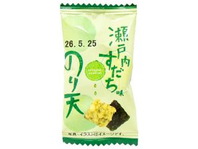 ケイエス のり天瀬戸内すだち味 【新商品 3/1 発売】 □お取り寄せ品 【購入入数８００個】［入荷までお時間がかかります］