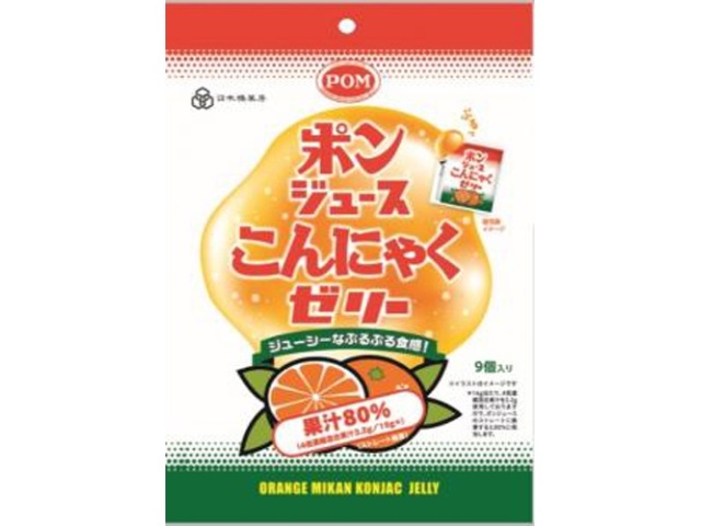 ポンジュース こんにゃくゼリー１４４ｇ □お取り寄せ品 【購入入数１５個】
